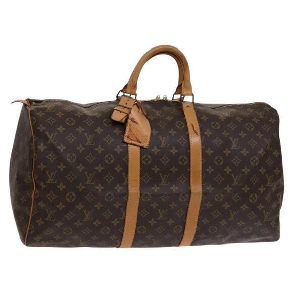 LOUIS VUITTON Monogram Keepall 55 Boston Bag - Picture 1 of 16